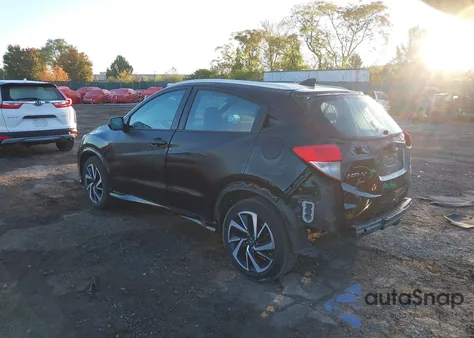 2019 Honda Hr-V Sport из США, поврежденный, VIN 3CZRU6H1XKG712343